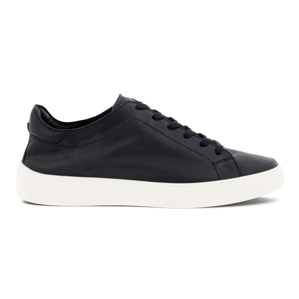 Tenis Hombre - ECCO Street Tray Laced - Negros - WJM106782